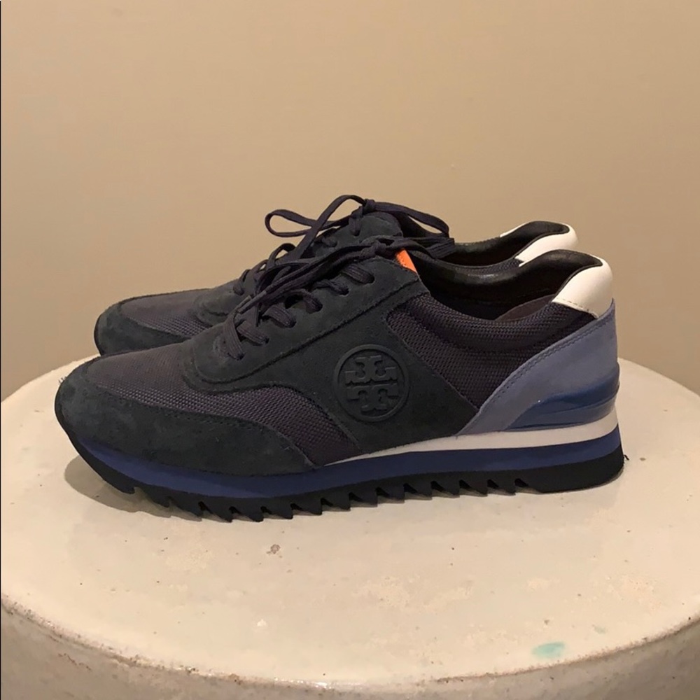Navy Tory Burch Sneakers